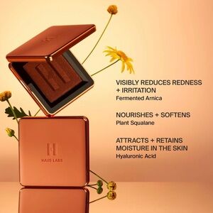 HAUS LABS Glowing Bronze Power Sculpt Velvet Bronzer -  medium level 8